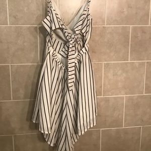 Hello Molly black & white Romper